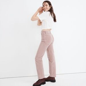 Madewell The Perfect Vintage Straight Jean Corduroy Edition